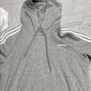 Grey adidas hoodie. Slightly Worn.